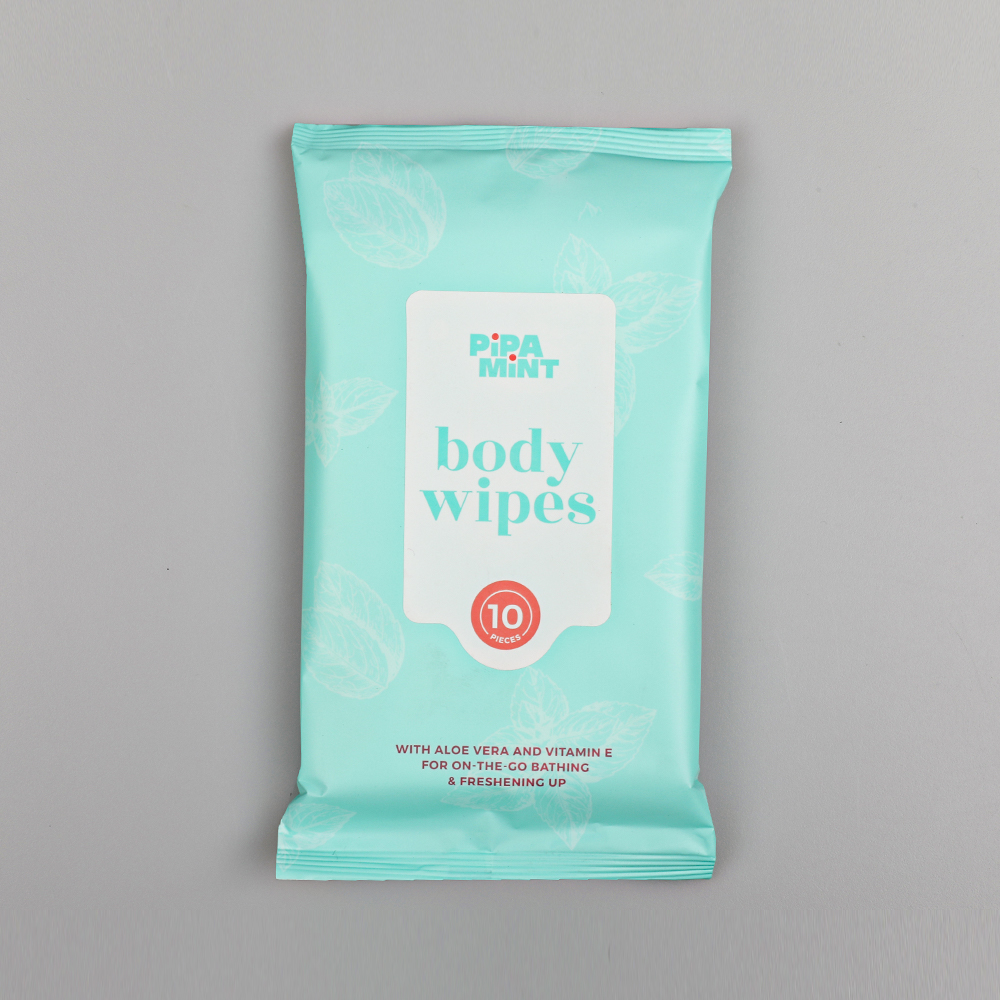 Adult bathing body wipes