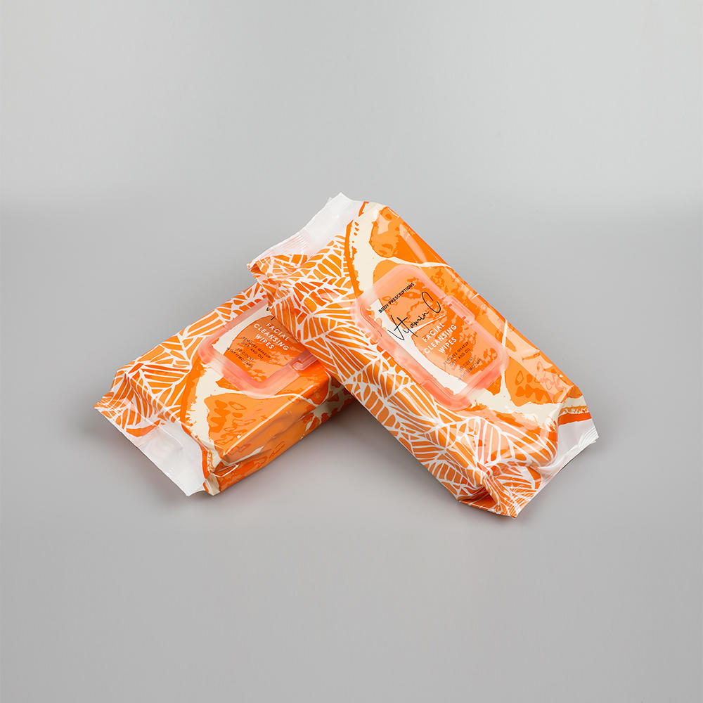 Vitamin c facial cleansing wipes