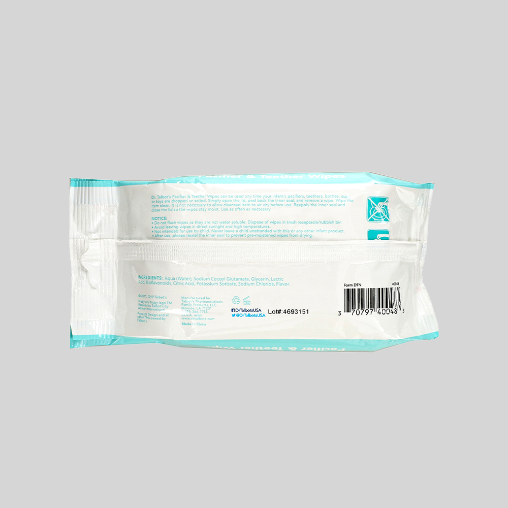 Baby tooth and gum wipes 48ct soft pack