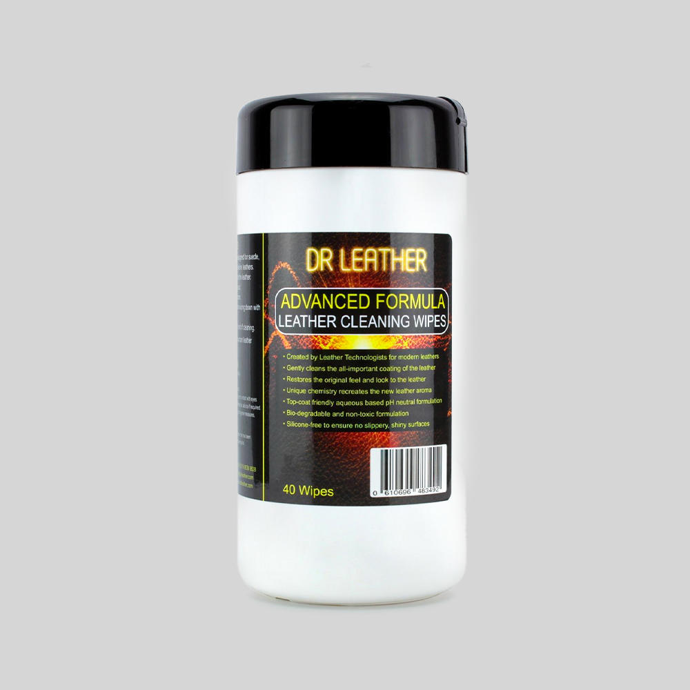 Clean&condition leather care wipes